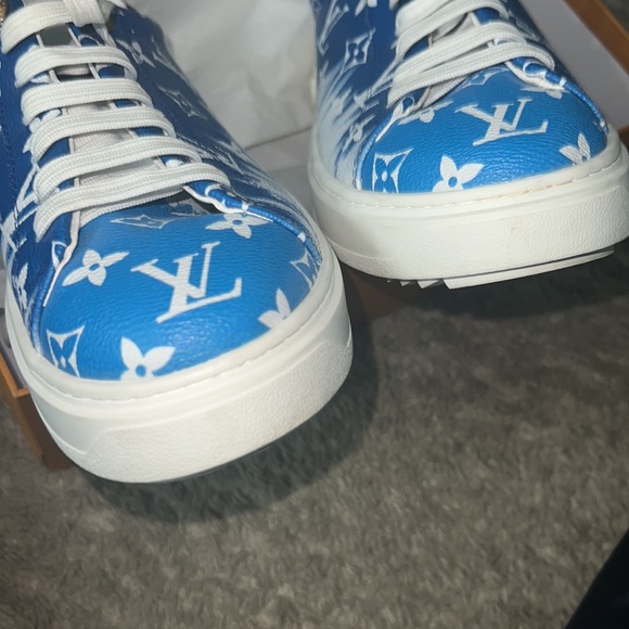 LV unisex blue sneakers - Picture 3 of 5